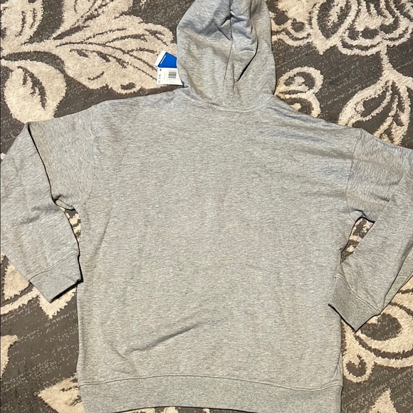 Adidas Gray Trefoil Logo Sweatshirt - Picture 4 of 4